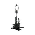 thumbnail image 4 of Meyda 170687 21 in. Ducks in Flight with Lighted Base Table Lamp, Textured Black & Pb, 4 of 6