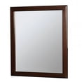 thumbnail image 2 of Benjara BM235474 32 in. Transitional Style Wooden Frame Mirror, Cherry, 2 of 2