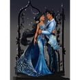 thumbnail image 1 of (K053) Serie Personajes Princesas Y Príncipes Disney Pintura Diamantes Redondos Resina 30x40CM, 1 of 9