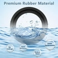 thumbnail image 6 of NATEFEMIN RV Toilet Seal Gasket Replacement for Dometic 300 310 320 Models Direct Fit Rubber Material Convenient, 6 of 10