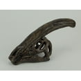 thumbnail image 2 of Statue Fossile Tête de Dinosaure Parasaurolophus Petite, 2 of 4