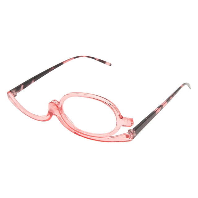 Flip Lens Magnifying Makeup Glasses, Cosmetic Lenses, Rotation Design, Easy To Carry, Assistant For Makeup And Reading, Multiple Magnification Strengths