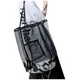 thumbnail image 3 of YYYTop Mesh Big Capacity Bags Shopping Handbag Travel Bag Multifunctional Bags Black, 3 of 6