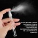 thumbnail image 3 of Mini Botellas en aerosol, Botellas de perfume de vidrio transparente de 10 ml,Recipientes l&iacute;quidos reutilizables, para limpieza, perfume (70Pcs-10ml), 3 of 7