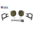 thumbnail image 4 of Diode Dynamics 2010-2020 Fits Toyota 4Runner Worklight SS3 Pro Type B Kit Yellow SAE Fog Light Kit DD6191, 4 of 6