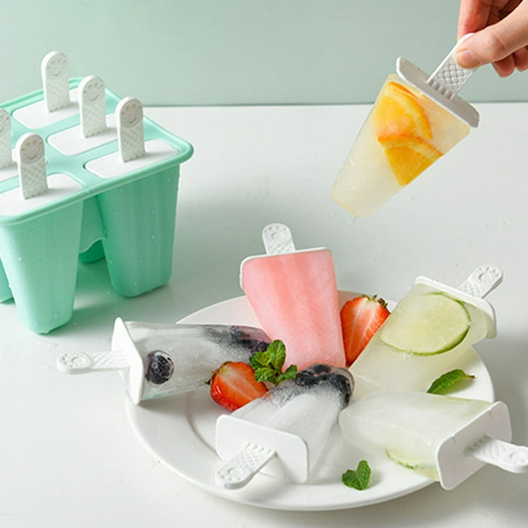 JuLam DIY Popsicle Molds Maker Reusable Silicone Frozen Ice