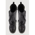 thumbnail image 4 of Women's Round Toe Lug Sole Cargo Pocket Slouch Boots, 4 of 6