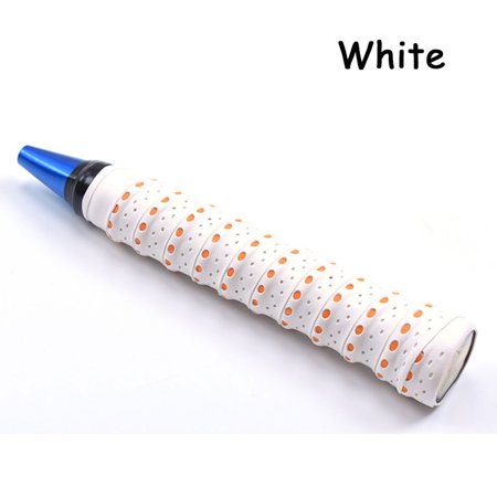 Anti-skid Tennis Squash Racket For Fishing Rod Baseball Bats Badminton Sweatband Sweat Absorbed Anti-slip Band Grip Tape WHITE