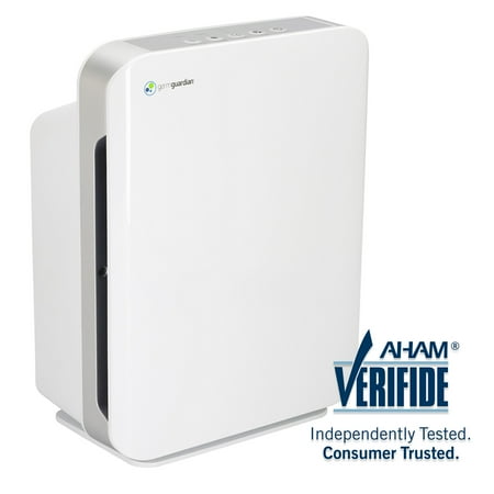 Uvc Room Air Sanitizer (GermGuardian AC5900WCA Hi-Performance Air Purifier with True HEPA Filter and UVC for Allergens, Odors and Germs, 200+ CADR, Rooms up to 312 sq ft, Germ Guardian Large Room Home Air)