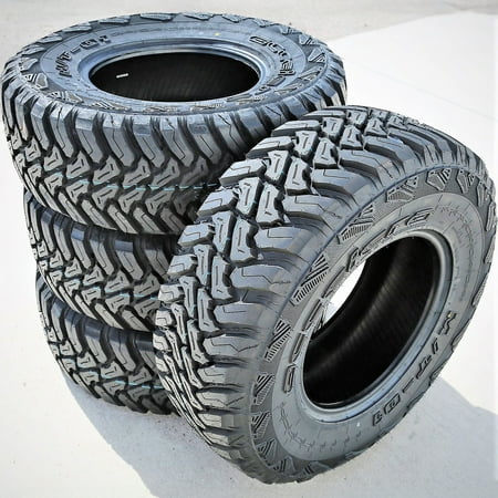 Set of 4 (FOUR) Accelera M/T-01 265/60R18 110Q MT M/T Mud Tires Fits: 2015 Toyota Tacoma TRD Pro, 2012-14 Toyota Tacoma Pre Runner