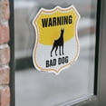 thumbnail image 4 of Beware Of Dog Shield Sign Warning Bad Dog 18 inch X 18 inch Shield Shaped Heavy Duty 3.2 mil Vinyl Decal Weather Resistant, UV Protected for Workplace Made in the USA, 4 of 6