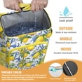 thumbnail image 2 of Travel Cooler Bag - Lemon Camping Beer Cooler Backpack with Bottle Opener- Waterproof Insulated Picnic Backpacks - Cooler Bag for Beach, 2 of 6
