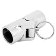 thumbnail image 1 of Folding Swivel Coupling Connector, Convinient Portable Professional Boat Pipe Connector Foldable Stainless Steel Durable  For Boat Hardware 25MM, 1 of 8