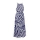 thumbnail image 4 of Puntoco Vestido A Rayas Para Mujer Vestido Negro De Manga Corta Con Cuello Redondo Azul M,Regalos Para Mujer Joven, 4 of 6