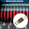 thumbnail image 2 of Unique Bargains 2pcs High Current Fuse 250A Audio CD ANM Fuse Bolt on Fuse for Car Motorcycle Boat Zinc Alloy, 2 of 6