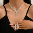 thumbnail image 3 of Unique Design Women's Jewelry Set with Necklace and Earrings for Fashion Lovers, 3 of 9
