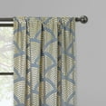 Mainstays Sunrise Metallic Window Curtain Panel
