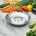 thumbnail image 6 of Stainless Steel Collapsible Vegetable Steamer, Large, 6 of 6