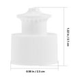 thumbnail image 6 of Sport Water Bottle Waterbottle Sports Cap Plastic Carafe Hand Drawn Push Pull 40 Pcs, 6 of 6