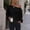 Black, variant on NominalSnug Cropped Sweatshirts for Women off Shoulder Long Sleeve Crop Top Fall Pullover Tops