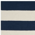 thumbnail image 5 of SAFAVIEH Kids Rugby Striped Wool Area Rug, Navy/Ivory, 3' x 5', 5 of 6