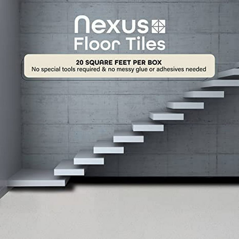 Achim Nexus Salt N Pepper Granite 12-in x 12-in Peel and Stick Vinyl Tile Flooring (20-sq ft) Achim Nexus Salt N Pepper Granite 12-in x 12-in Peel and Stick Vinyl Tile Flooring (20-sq ft)