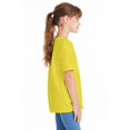 thumbnail image 2 of Hanes Boy`s 5.2 oz COMFORTSOFT HEAVYWEIGHT T-Shirt, M, Yellow, 2 of 2