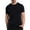 Black, variant on Men's Workout Athletic Shirts Quick Dry Active Short Sleeve Summer T-shirt Moisture Wicking Gym Performance Crew Neck Tops Navy Small