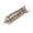 Silver, variant on Stylish Multilayer Chain Brooch Adorned With Tigers Eye Stone Beads And Flowing Fringe Multi Layer Chain Fringe Pin