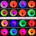 thumbnail image 3 of Sunset Lamp,LED Sunset Light,16 Colors Sunset Lamp Projector,Sunlight Lamp Rainbow Night Light Projector for Room Photography Party, 3 of 5
