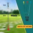 thumbnail image 2 of 44-Inch Golf Swing Trainer, Portable Indoor/Outdoor Warm-Up Stick for Balance, Flexibility & Power Training, 2 of 7