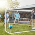 thumbnail image 2 of Costway Portable Soccer Goal, Weatherproof, 6x4 ft, for Backyard Training, 2 of 12