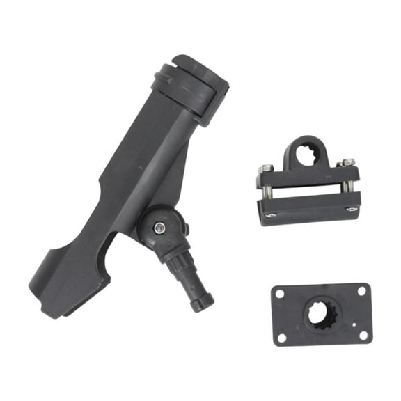koolsoo Fishing Rod Holder Socket Bracket Sea Fishing Pole Holder Adjustable Portable Lightweight Practical Support Tool for Canoeing