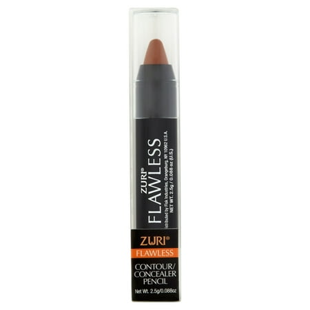 Zuri Flawless 691552F Bronze Contour/Concealer Pencil, 0.088 (Best Concealer Stick For Contouring)