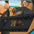 thumbnail image 2 of Car Seat Cover for Sedan SUV Half Back Seat Extender with Safety Belt Upgraded 210T Dog Car with Mesh Pocket, 2 of 3