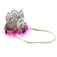 thumbnail image 4 of Sombrero con Banda Elástica de Flor Artificial de Encajes Adornos de cabellero de de Bautizo de Cumpleaños de Niños , # 6 CUTICAT Sombrero de cumpleaños de cumpleaños, 4 of 8