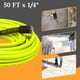 thumbnail image 4 of Manguera para lavadora a presión M MINGLE, adaptador de acero inoxidable de 15 m, 3600 PSI, 4 of 8