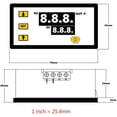 thumbnail image 1 of VONKY W3230 Temperature Controller Meter Regulator High Accuracy Sensor Tools LED Digital Thermostat Cooling Instrument AC110V-220V, 1 of 6
