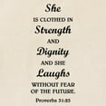 thumbnail image 2 of CafePress - PROVERBS 31:25 Tote Bag - Unisex Canvas Tote Bag, Beige, 1-Piece, 2 of 7