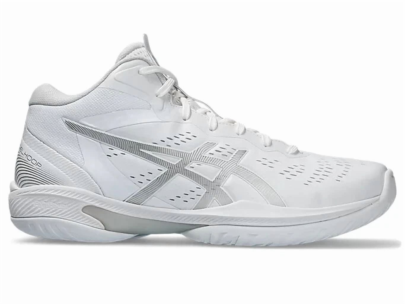 Asics Basketball Shoes GELHOOP V16 EXTRA WIDE White/Pure Silver