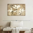 thumbnail image 2 of Elephant Stock Pencil Floral Iii Wall Art - Horizontal Canvas Wall Art - Living Room Wall Decor - Floral And Botanical Canvas - Brown And Gray Decor By Avery Tillmon - 39" x 26", 2 of 6
