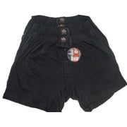 Guinness Underpants Black with Buttons, Comfortable Cotton Boxers, 3 PK Briefs on Sale