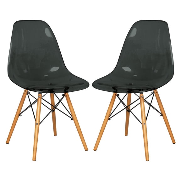 Maykoosh Coastal Craftsman Molded Side Chair - Set of 2