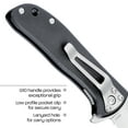thumbnail image 6 of CRKT Drifter Everyday Carry EDC Pocket Folding Knife with Liner Lock: D2 Plain Edge Blade, G10 Handle, Pocket Clip, 6450D2, 6 of 7