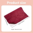thumbnail image 2 of 55x 11.8inch Suede Fabric Wrap Microfiber Fabric Self-Adhesive Suede Look Purple, 2 of 5