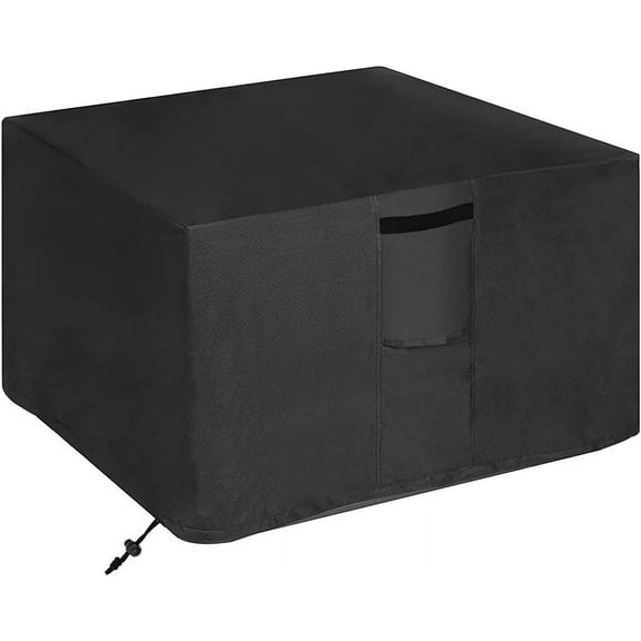 STARTWO 44in Square Fire Pit Cover Waterproof Windproof Heavy Duty Patio Cover