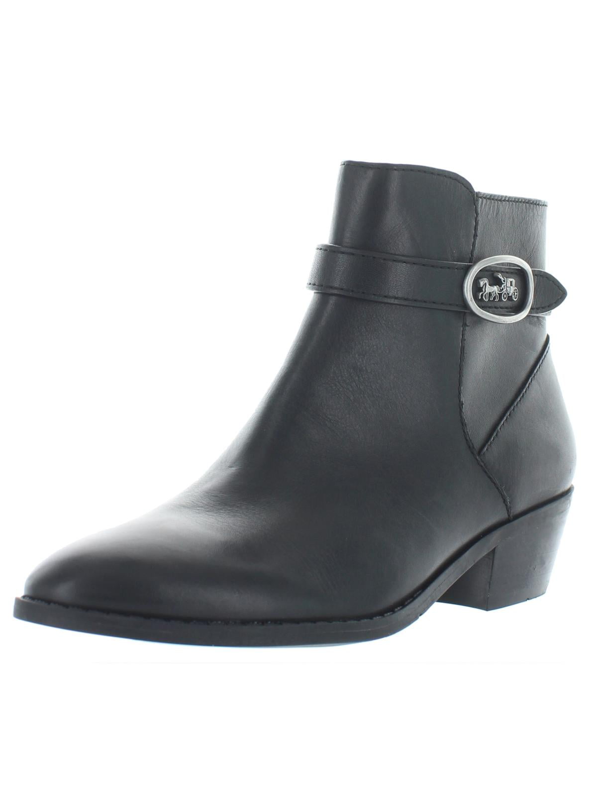 coach debi leather bootie