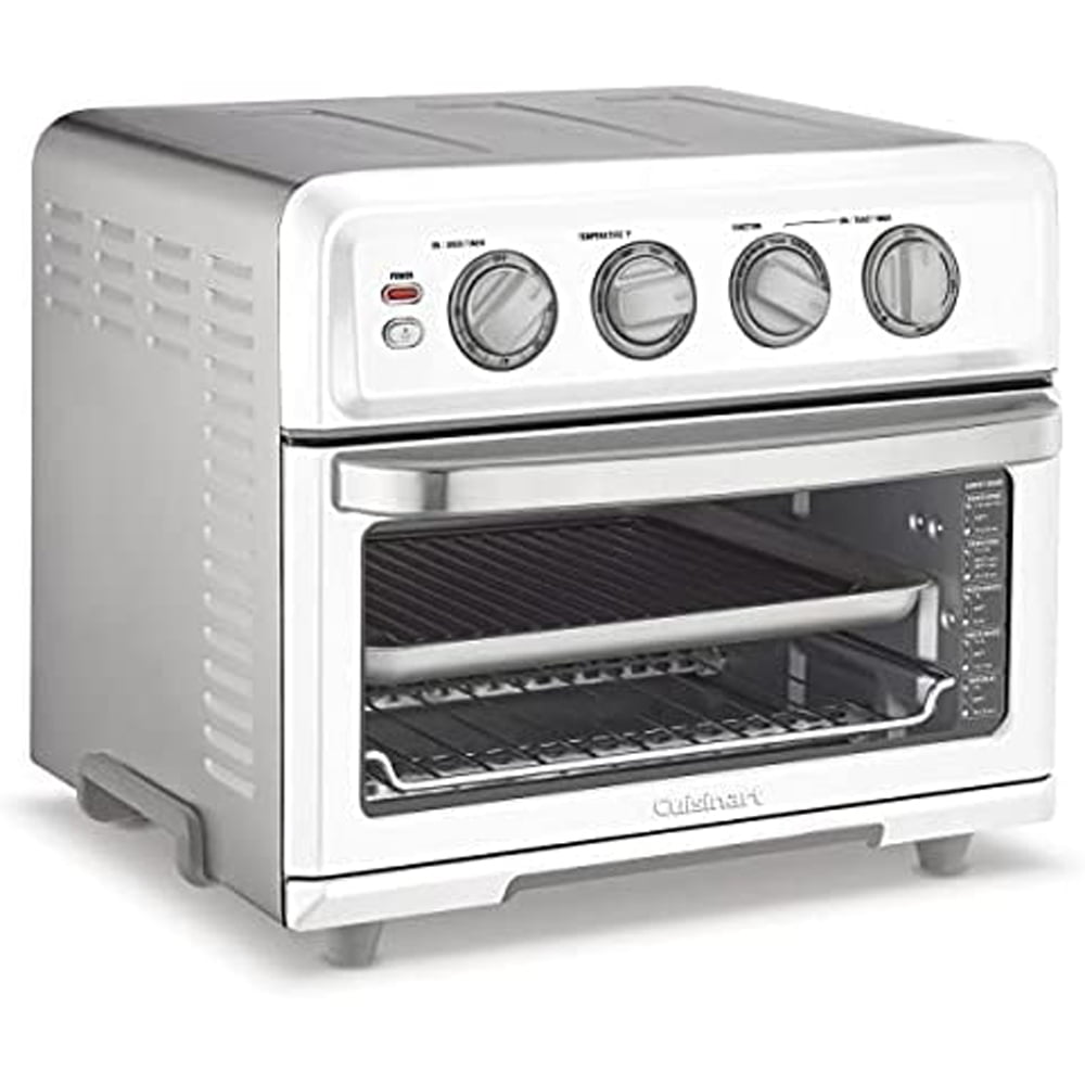 white cuisinart air fryer toaster oven