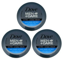 Dove Men Care Ultra-Hydra Cream with 24 Hour Moisturization, 2.53 Fl Oz (Pack of 3)