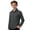 Dark Gray, variant on Rhuody Tops For Boys Lapel Long Sleeve Button Down Shirt Linen Blend Classic Fit Top For School And Blouse Charm Clothing Blue 9-10 Years
